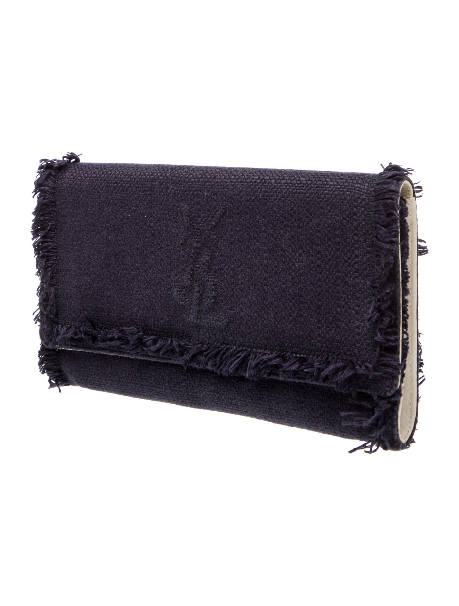 Yves Saint Laurent Tweed Clutch